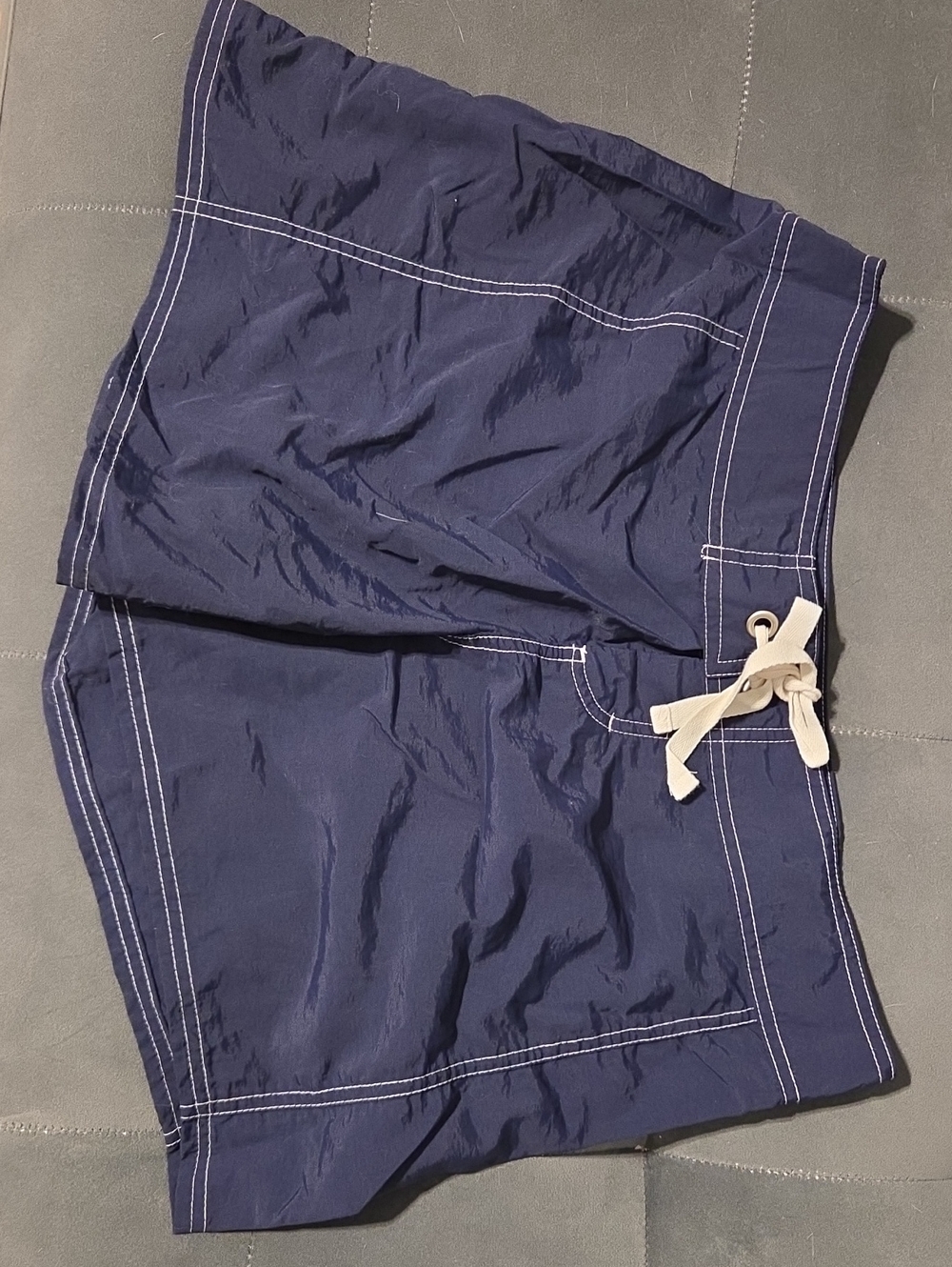 Tommy Bahama Navy Shorts with Cream Drawstring